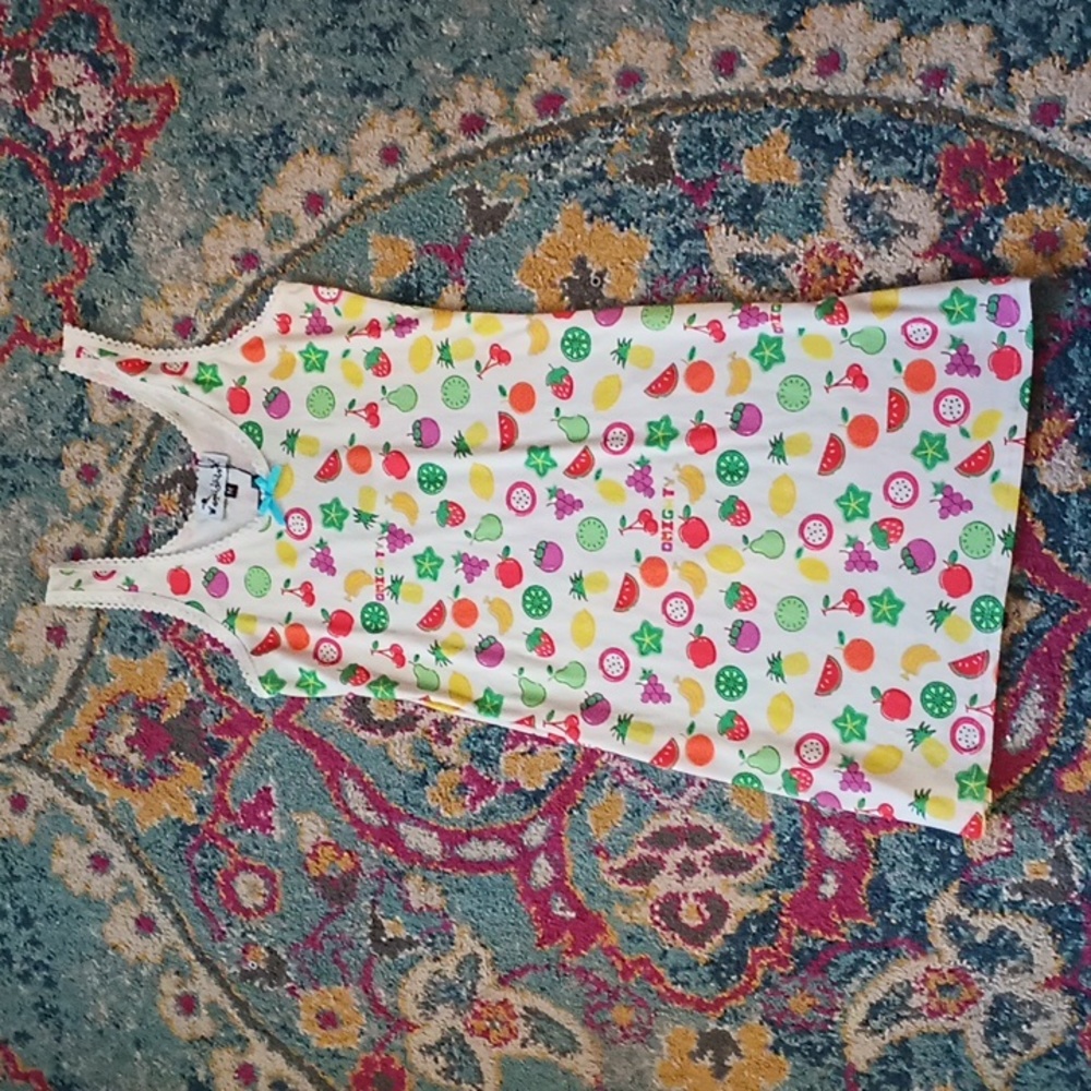 O-Mighty The Fruity Tank Dress M NWT